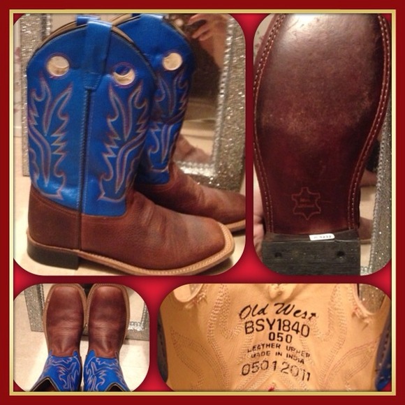 Old West Cowboy Boots - NWOT