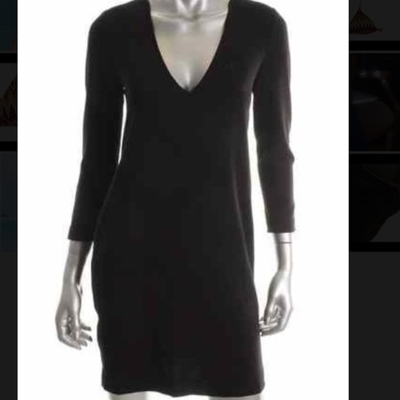 Moda international black dress with keyhole back - Picture 1 of 2