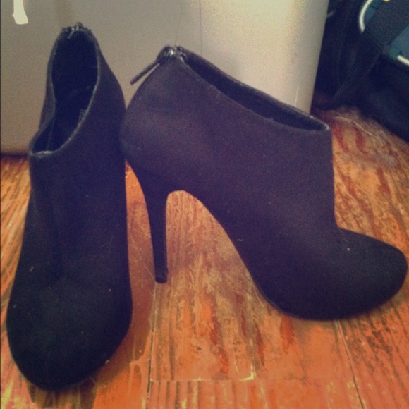 Black booties