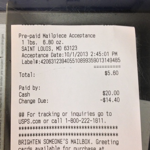 Shipped!