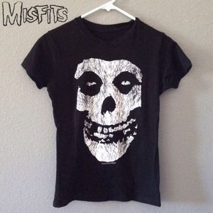 Misfits black tee Size S