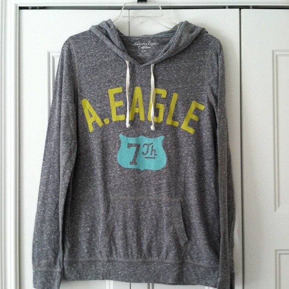 Lightweight grey hoodie.