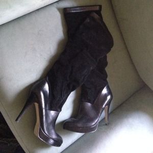 Ninewest tall black boots