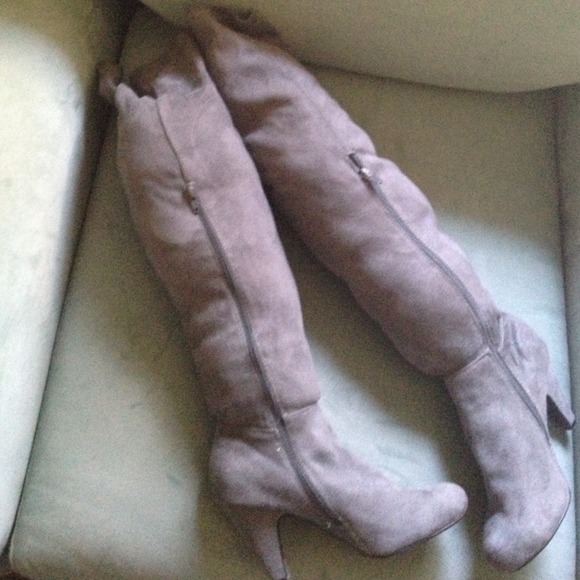 Knee high tall boots