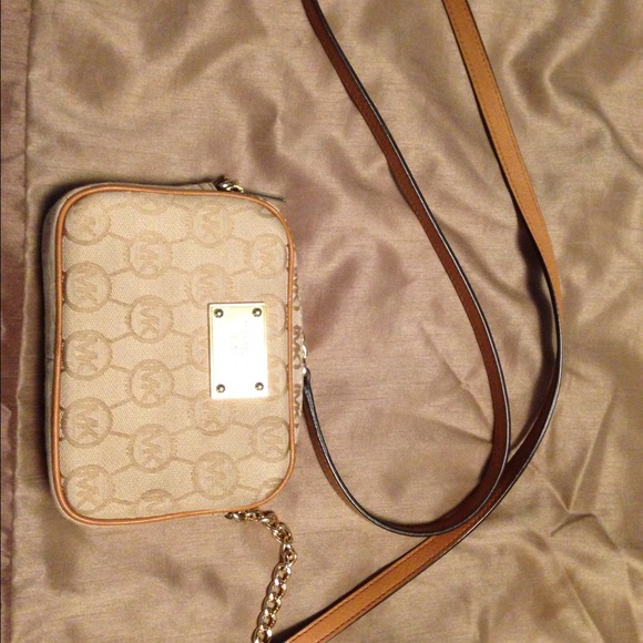 SOLD! Michael Kors MK cross body bag
