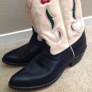 Leather Durango women's cowboy boots