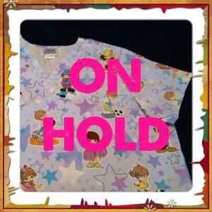 **ON HOLD** Precious Moments Sports Scrubs Top