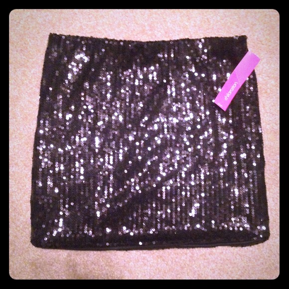 ❎BUNDLED❎Black Sequin Mini skirt