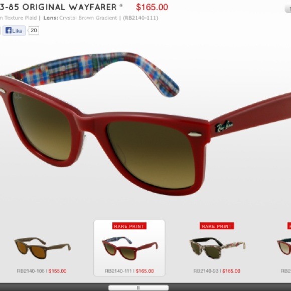 Ray-Ban Sunglasses ***RARE PRINT!!!!***