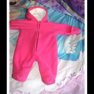 Micro-Performance Fleece Hooded for Baby Girl