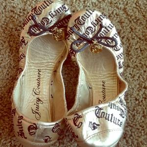 Juicy couture rose flat (gold)