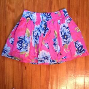 Abercrombie flower skirt