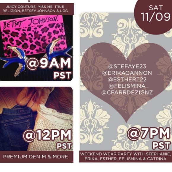 💥SOLD💥🎉HP🎉 Betsey Johnson Blue Bird Earrings - Picture 2 of 2