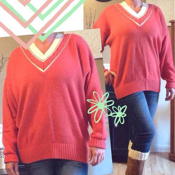 GAP Sweaters - ❌SOLD❌🍂oversized V neck boyfriend sweater🍂