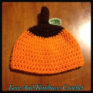 Pumpkin Hat (crochet)