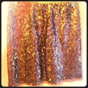 XS Lauren Conrad Sequin skirt