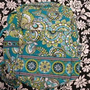 🎀bundled🎀Vera bradley backpack  in peacock