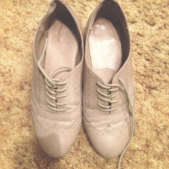 Aldo Taupe Oxfords