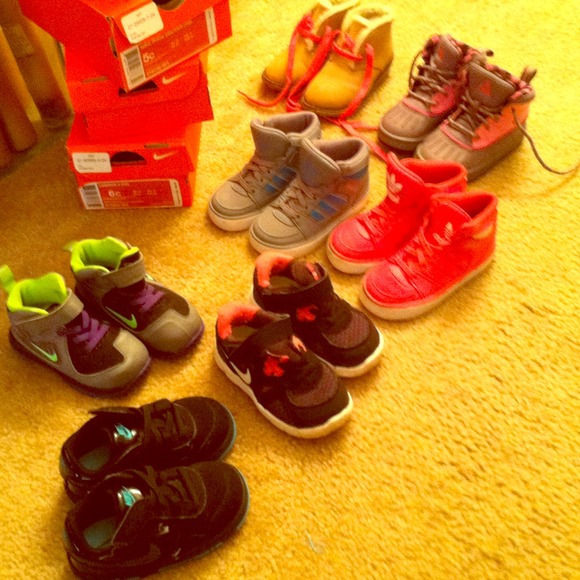 Name brand toddler shoes all great condition