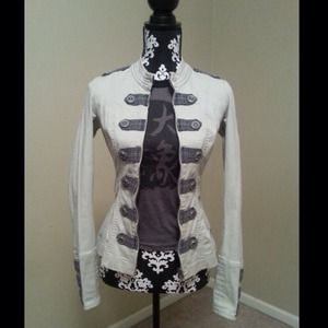 🎉SALE🎉 Light Cement Military Jacket