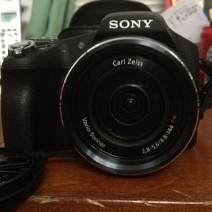 Sony Cybershot professional digital camera.