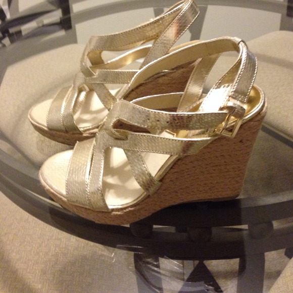 Never worn, Michael kors wedge