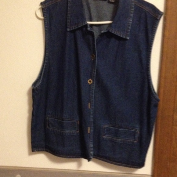 Denim vest