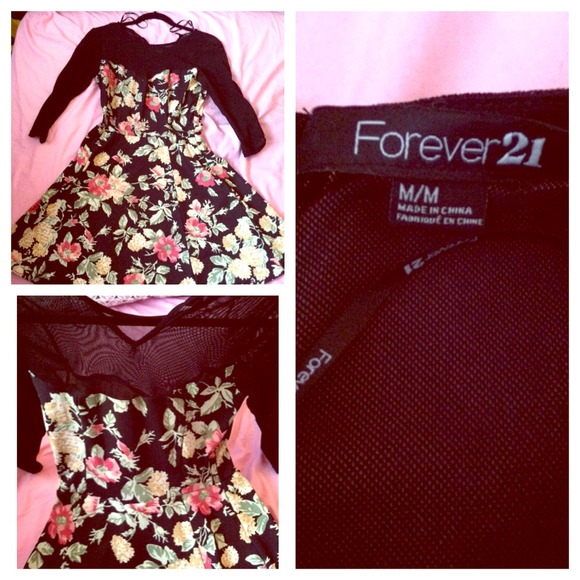 Vintage dress from Forever21.