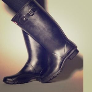 RESERVED Hunter Wide Calfed Huntress Rainboots