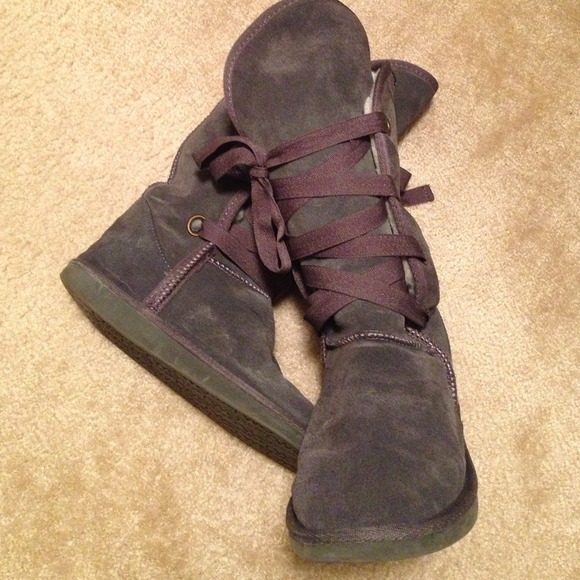 EMU UGGS GREY WOOL
