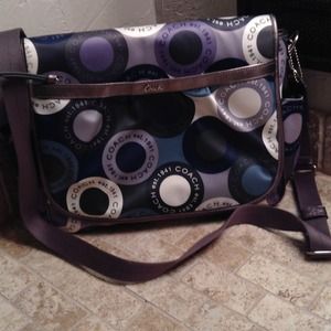 Coach diaper bag