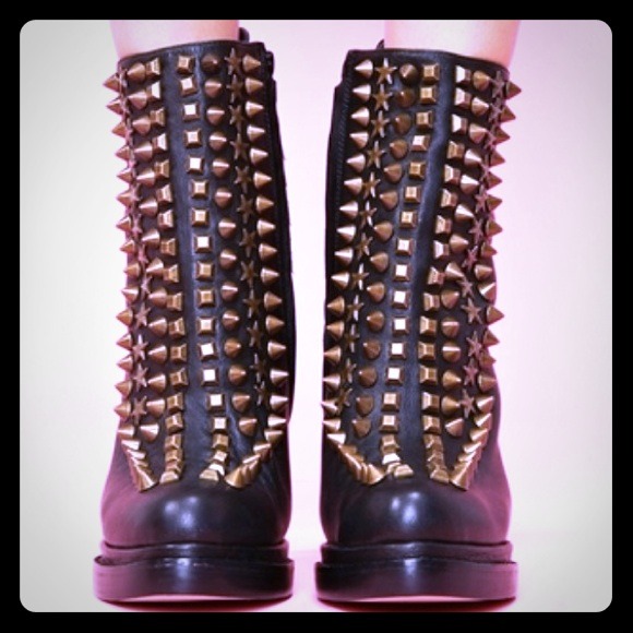 SOLD*********Jeffrey Campbell Studded Boot