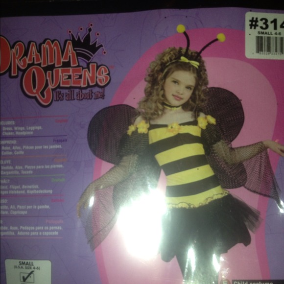 Girls bumble bee Halloween costume