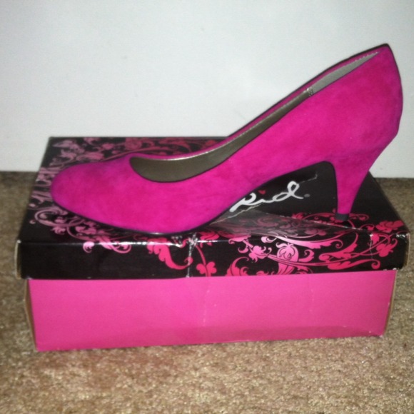 Pink heels
