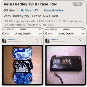 Bundle of Vera Bradley and Coach!