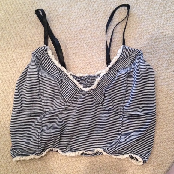 Brandy Melville Striped Bralette