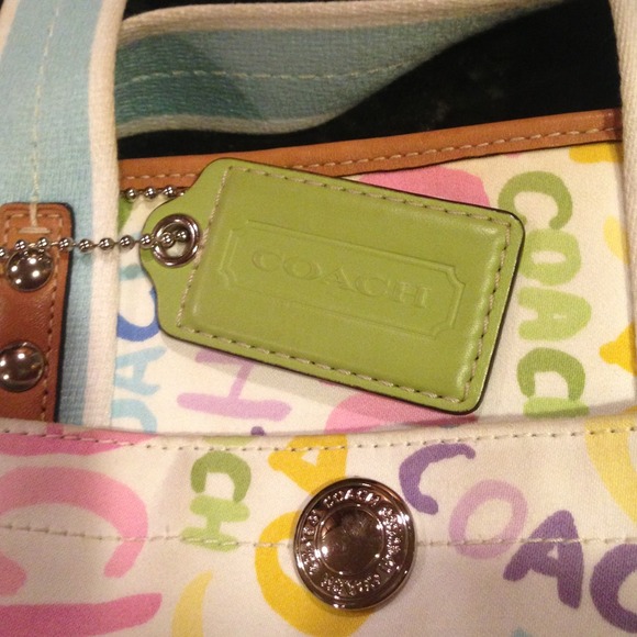 SOLD*****Super cute and fun coach purse - Picture 3 of 3