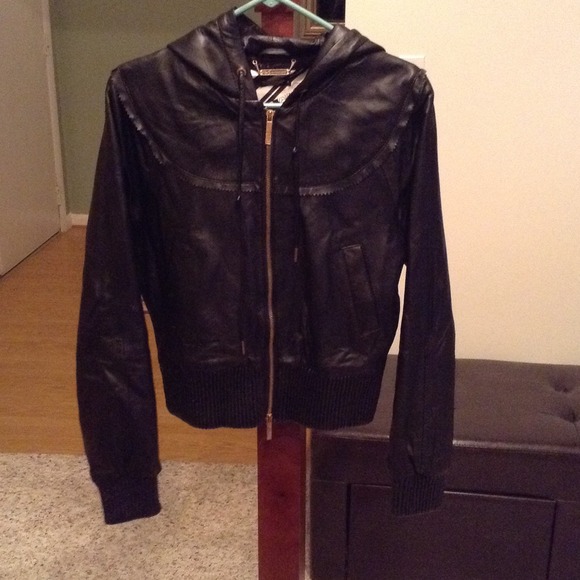 💯 genuine leather jacket