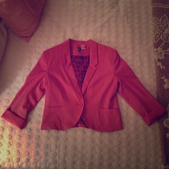 Pink H&M blazer