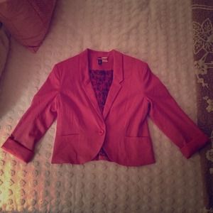 Pink H&M blazer