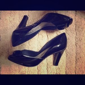 White House & Black Market black patent pumps