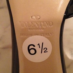 Valentino Shoes - New, Valentino black size 6.5💗💗💗 Valentino Shoes - New, Valentino black size 6.5💗💗💗
