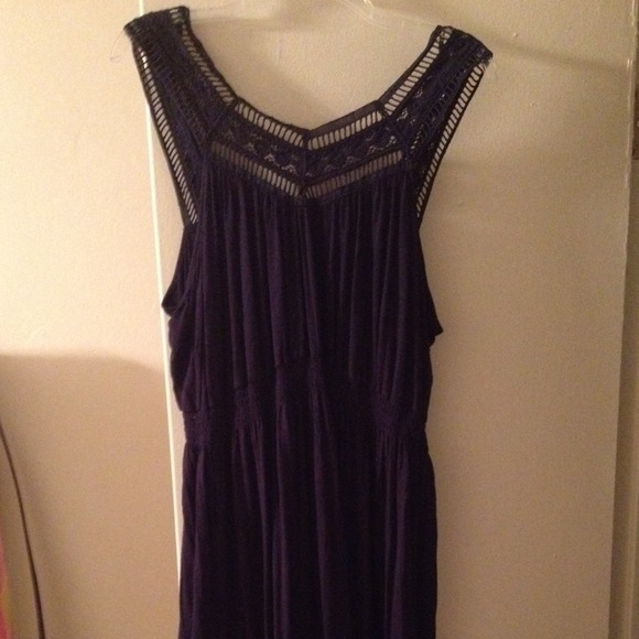 Navy blue sundress
