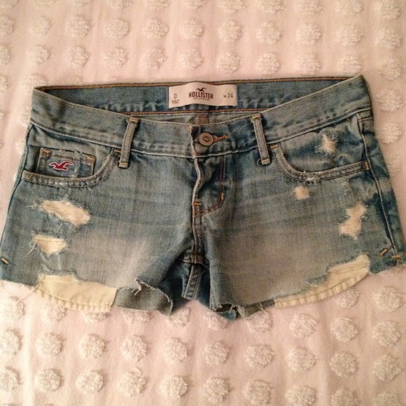 Hollister jean shorts
