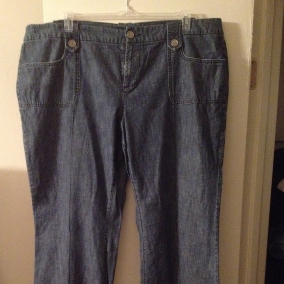 Sailor-esque type jeans