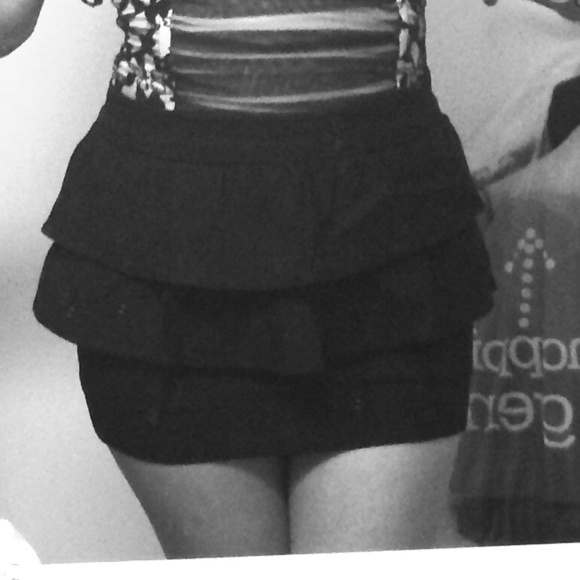 black skirt that I got from Charlotte Russe
