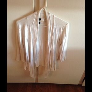 Cute white cardigan