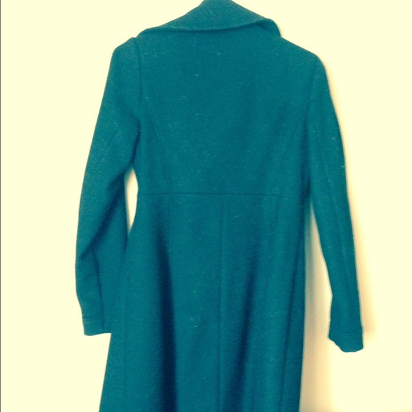 Long black pea coat. - Picture 2 of 4