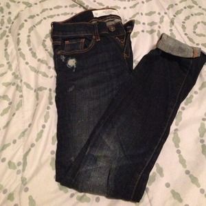 Dark wash jeans