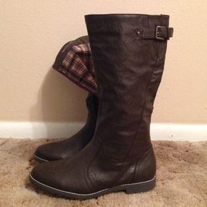 Dark Brown Riding Boots